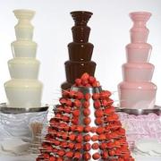 Шоколадный фонтан на свадьбу