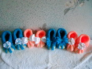 Вязаные пинетки 