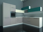 Кухня HI-Tech в цвете Топаз