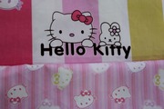Постель в детскую кроватку,  Сатин Хелло Китти 