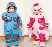 Зимний комбинезон-трансформер на овчине Baby Line