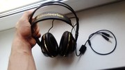 SteelSeries Siberia v2 Full-Size Gaming Headset (Black and Gold) 