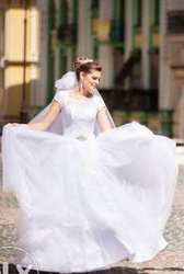 Продам очаровательное белоснежное платье невесты 
