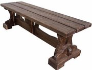 Изготовление скамеек из дерева,  Деревянная лавка Усадьба