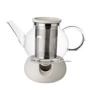 Оригинальный стеклянный чайник с подогревом от Villeroy & Boch