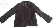 Пиджак школьный для мальчика,  р. 128,  б/у,  цвет - черный.