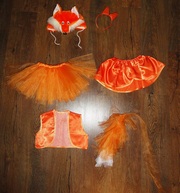 Прокат костюма Лисички на 3-5 лет.