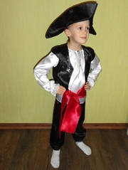 Карнавальный костюм Пират,  Джек Воробей на мальчика 4-7 лет