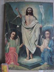 Продам  икону старинную Вознесенье Господне 19 века написанную темперной краской.