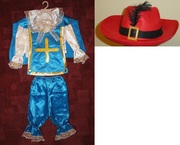 Прокат костюма Мушкетера 4-7 лет.