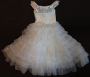 Нарядное карнавальное платье 6-10 лет.