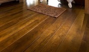 Паркет и массивная доска из дуба,  шлифованная,  с 4-х сторонней фаской.