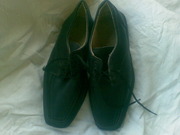 Туфли мужские  кожаные 34 - 35 размер