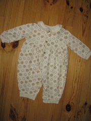 Чудесный теплый человечек слип на 0-3 мес 62 см +пересылка бесплатно 