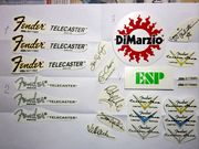 Продам деколи Fender Strat-Tele, ESP, наклейки-стикеры waterslide