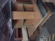 Продам офисную мебель - столы,  стеллажи,  полки,  б/у