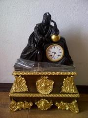 Каминные часы,  антиквариат,  