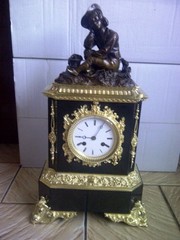 Каминные часы,  антиквариат !