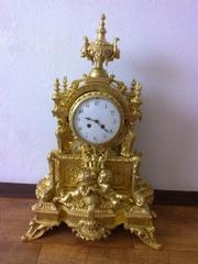 Каминные часы,  антиквариат,  настольные часы