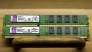 Память Kingston 2x2Gb DDR3-1333 2048MB PC3-10600
