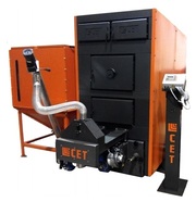 Автоматический промышленный твердотопливный котел на пеллетах СЕТ 1000