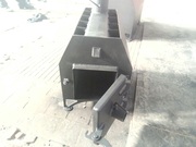 Калориферная печь на дровах Гринбернер (буржуйка) в Киеве