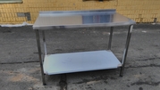 Продам кухонный стол из нержавеющей стали. Дешево