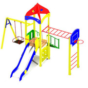 Игровой комплекс с качелями Афина