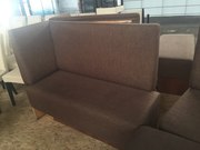 Продам коричневые диваны бу для кафе,  ресторана