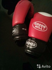 Боксерские перчатки Green Hill Hamed 