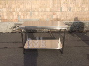 Разделочные столы с полкой