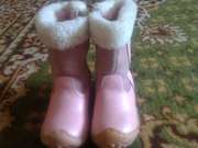 Сапожки кожаные