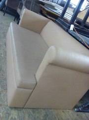 Бежевые диваны кожзам бу 