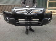 запчасти Ниссан Nissan Qashqai 09г. Бампер передний в сборе (Решетка,  