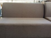 Продам серые тканевые диваны бу  