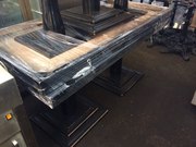 Продам деревянные темные столы бу