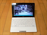 Изящный, тонкий нетбук Asus Eee PC 1008HA.