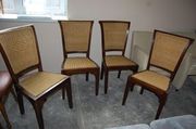 №01289.Стулья 4 штуки дубовые бу из Голландии.