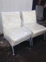 Кресло в состоянии нового. Кож. зам. высокого качества