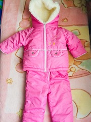 Комплект зимний для маленькой принцессы (1-2года)