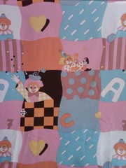 Продам ткань для штор в детскую комнату веселые человечики