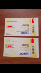 armin only embrace 2 билета в vip секторе