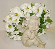 Венок на голову из ромашек