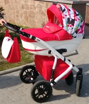 Продам коляску для девочки 2 в 1