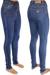 Джинсы,  высокая посадка