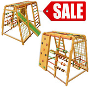 Игровой комплекс Малыш+ скалодром (дом-улица)