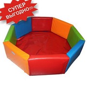 Сухой бассейн KIDIGO Восьмиугольник 1, 5 м