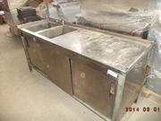 нНейтральное оборудование бу. ( мойки,  столы,  стеллажи,  станции,  полки