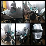  Детскую коляску 2 в 1 Jedo memo fyn б/у в отличном состоянии