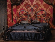 Кованая кровать б/у,  продажа кровати, кровать б/у,  кованая кровать киев